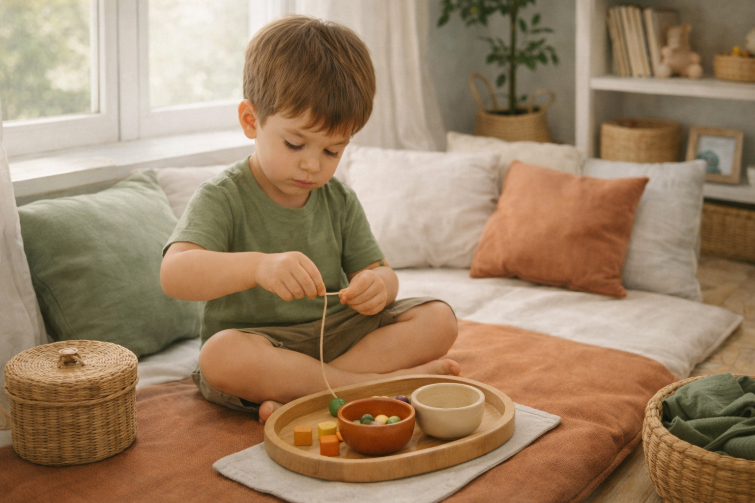 Короткие занятия для ребёнка 3–4 лет дома